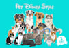 draw your cute pets into cartoon disney style portrait