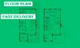 draw architectural floor plan and design house plan