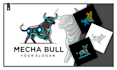 make a monoline robotic animal logo design