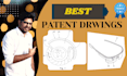 create patent drawing and illustration of utility and design patent in solidwork