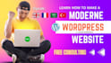 teach you everything to create your wordpress website