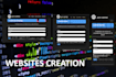 make custom websites with HTML CSS PHP and mysql
