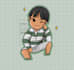 draw cute portrait illustration in a simple cute style