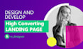 create a high converting landing page