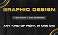 do any kind of graphic design work