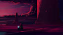 do neon cyberpunk  illustrations