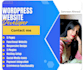 design wordpress website for businesses and woocommerce