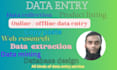 do data entry perfectly as your expectation with my outcome at suitable time
