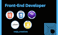 be your front end web developer, html css bootstrap