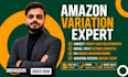 create amazon variation listing or fix parent child variation listing