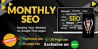 complete monthly SEO service with high quality backlinks