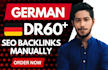 do manually german backlinks SEO package dofollow link building to top 80 sites