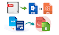 convert pdf word excel document into jepg