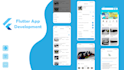 develop app using flutter
