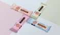 design modern chocolate bar wrapper, candy and cookies box