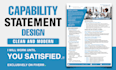design professional and government contractive capability statements