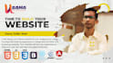 be your front end html css responsive website designer