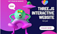 build 3d animated webflow website using threejs, webgl, opengl, javascript fiber