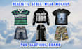 create realistic streetwear mockups for your clothing brand