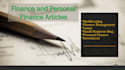 write personal finance blogs and SEO friendly financial articles