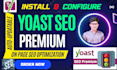 do wordpress on page SEO optimization with yoast premium