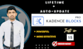 install updatable kadence pro theme and kadence blocks pro plugins