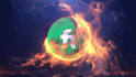 create epic fire logo animation in 12 hours