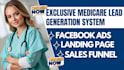 medicare leads, medicare facebook ads, medicare landing page