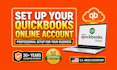 professionally set up quickbooks online accounts
