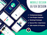 do creative mobile app UI UX design, prototype, mockup with figma