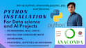 install python, anaconda, and setup ai, data science environment on your PC