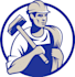 design modern awesome construction logo