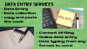 do data entry, copy paste, and data collection