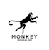 design modern awesome monkey logo