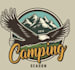 design a professional modern eagle logo