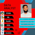 do data analysis using python, excel, spss, r, stata, power bi, sql
