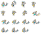 draw spritesheet, 2d video game character animation, props