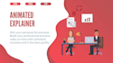 create 2d explainer video animation