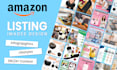 do amazon listing images design and product rendering