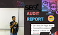 provide full website audit with competitors analysis