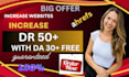 increase ahrefs domain rating 50 plus, increase dr 50 plus