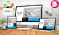 do front end via html, css javascript, bootstrap and jquery