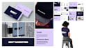 design a cohesive logo system with color palette