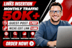 do niche related SEO backlinks, 1 guest post plus 1 niche edit link insertion