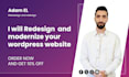 redesign and modernize your existing wordpress website