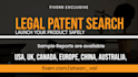 do patent search and trademark check for your product, idea