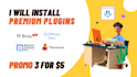 install bizy pro, seopress pro, restrict content pro, neve pro licensed plugin