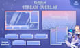 design custom twitch, youtube stream overlay package