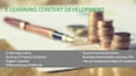 develop elearning content about finance or economy