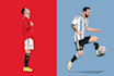 draw a football player into my unique art style